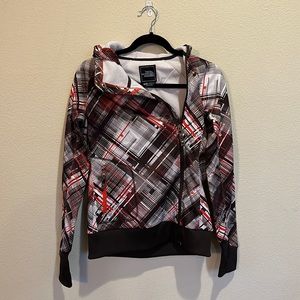 North Face full zip long sleeve mid layer Medium